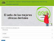 Tablet Screenshot of dentistascoe.com